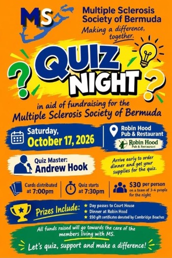 Quiz Night in support of the Mult… — Sat 17 Oct | Pink Sand Plans